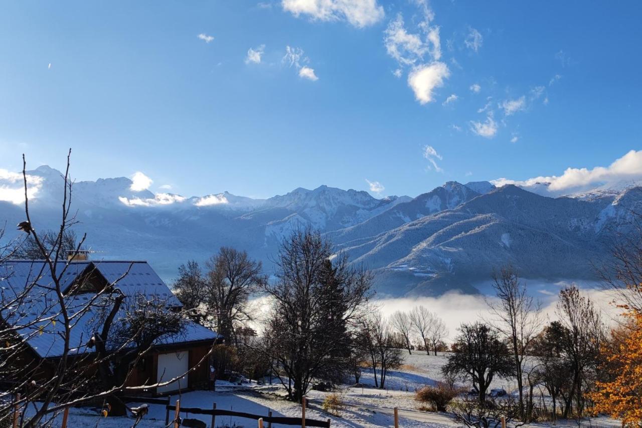 Puy-Sanieres Chalet Mounette Ski Sauna Lac Embrun מראה חיצוני תמונה