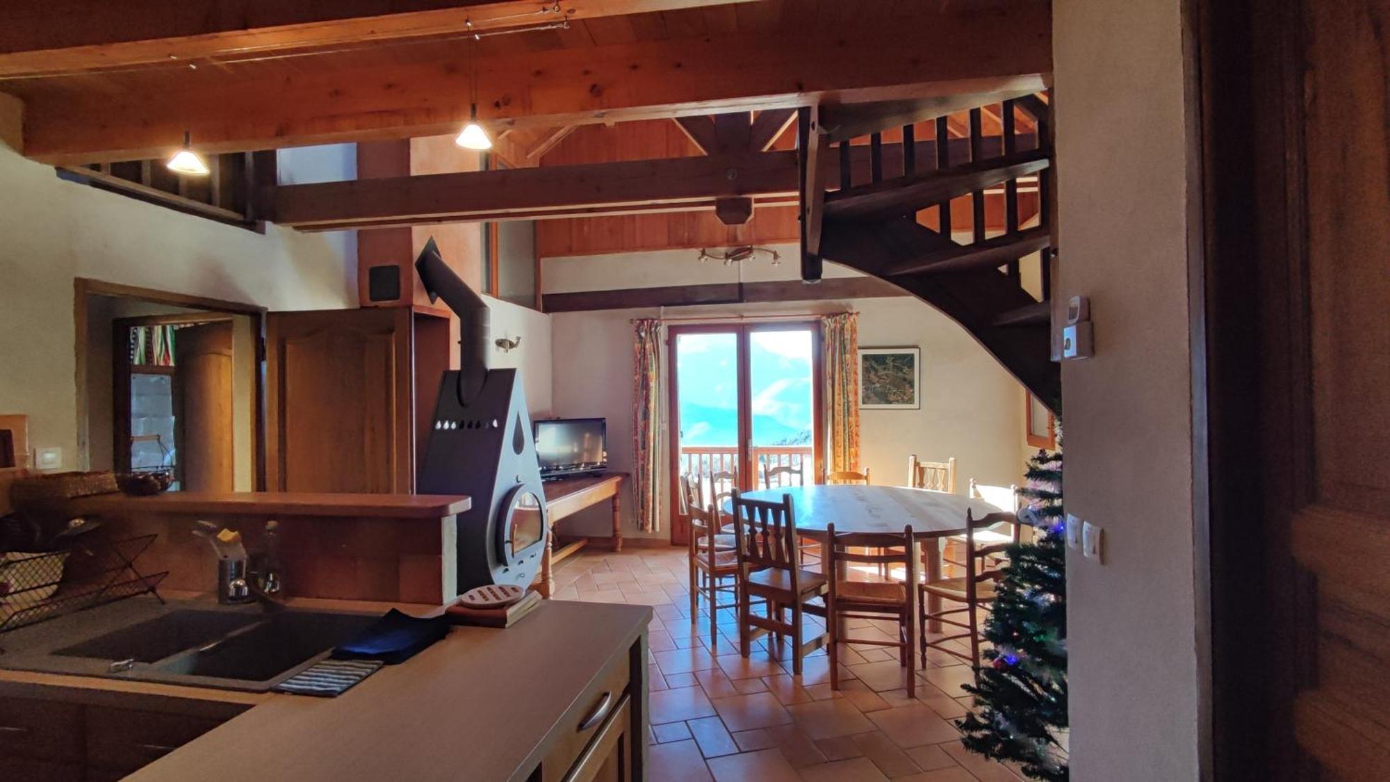 Puy-Sanieres Chalet Mounette Ski Sauna Lac Embrun מראה חיצוני תמונה